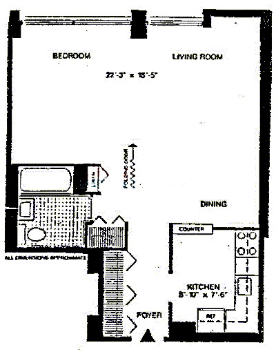 1355 N Sandburg Terrace Floorplan - 03, 05, 07 Tier*